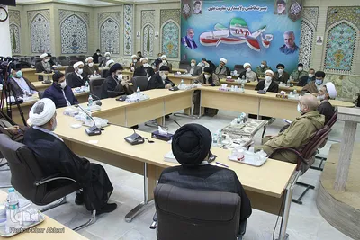 دیدار رئیس مجلس شورای اسلامی با نماینده ولی ‌فقیه در چهارمحال و بختیاری