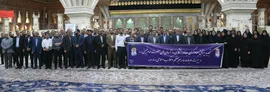 مراسم تجدید میثاق جهادگران جهاددانشگاهی با آرمان‌های امام راحل(ره)