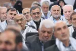 آیت‌الله محمدباقر محمدی لائینی در دیدار اعضای ستاد بزرگداشت هفته دفاع مقدس و جمعی از پیشکسوتان جهاد و مقاومت