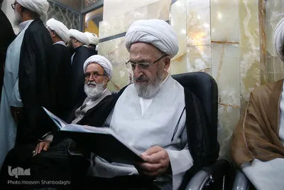 مراسم ختم آیت الله العظمی محقق کابلی