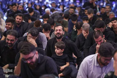 مراسم سوگواری شهادت حضرت رقیه(س) و گرامی‌داشت هفتمین روز شهادت شهدای حرم حضرت احمدبن موسی(ع) در شیراز