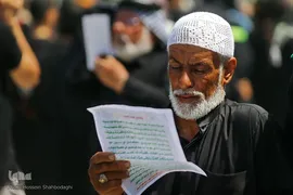 قرائت زیارت اربعین در بین الحرمین