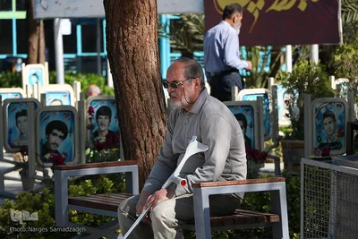 گلستان شهدای اصفهان در انتظار پیکر شهید زاهدی