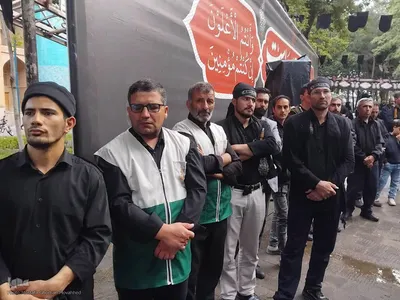 مراسم "محفل اشک"ویژه تاسوعای حسینی در اهر