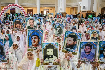 جشن دختران روزه‌ اولی در حرم مطهر حضرت شاهچراغ(ع)