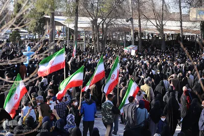 مراسم خاکسپاری پیکر مطهر سرهنگ دوم خلبان شهید «صادق فلاحی» در مرودشت‎‎