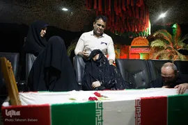 وداع با پیکر شهید محمد رونقی پس از ۲۹ سال
