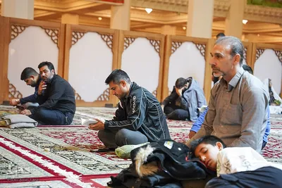 قرائت دعای کمیل به‌مناسبت ایام فاطمیه و چهلم شهدای بیمارستان المعمدانی غزه