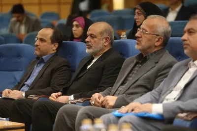 نشست  خبری احمد وحیدی ، وزیر کشور  با اصحاب رسانه