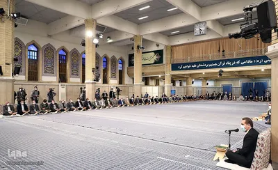 مراسم انس با قرآن در اولین روز ماه مبارک رمضان در حسینیه امام خمینی(ره)