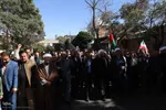 راهپیمایی بشارت نصر در شهرستان اهر