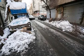 تهران چهار روز پس از بحران بارش برف 