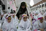 جشن تکلیف ۵ هزار نفری دختران در تبریز