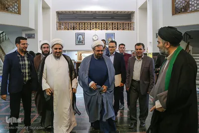 آیین افتتاحیه برنامه‌های دهه کرامت در حرم عبدالعظیم حسنی (ع)