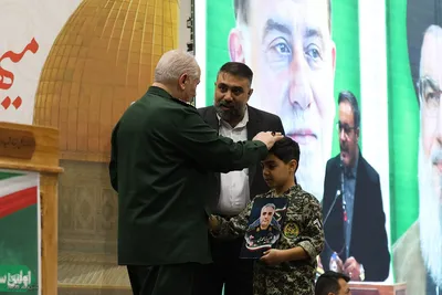 مراسم اولین سالگرد شهادت سید حسن نصرالله و سردار نیلفروشان در اصفهان