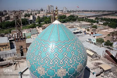 بازسازی آستان علی‌بن مهزیار اهوازی