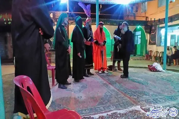 سوگواره تعزیه «غربب» شهرستان نور