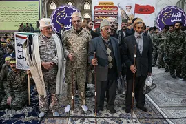 تجدید میثاق سازمان بسیجیان با  آرمان های امام خمینی (ره) معمار کبیر انقلاب اسلامی