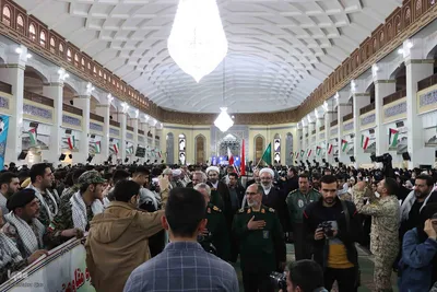 نمایش اقتدار بسیج سپاه عاشورا در مصلی امام خمینی(ره) تبریز