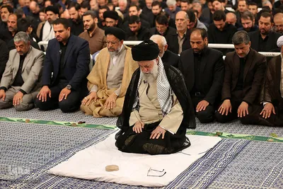 مراسم سوگواری سالروز شهادت امام علی(ع) در حضور رهبر معظم انقلاب