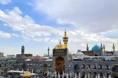 مراسم پرفیض دعای عرفه در حرم رضوی