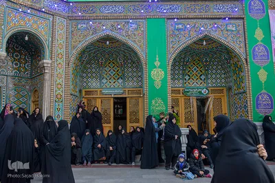 مراسم سالروز ورود حضرت معصومه (س) به قم