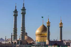 استقبال نمادین از کاروان حضرت معصومه(س) در قم