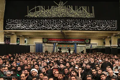 دومین شب عزاداری حضرت اباعبدالله الحسین (ع) در حسینیه امام‌خمینی(ره)