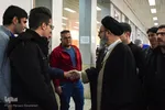 بازدید حجت الاسلام والمسلمین سیدمحمدعلی آل‌هاشم، نماینده ولی فقیه در آذربایجان شرقی از سلف سرویس دانشگاه تبریز