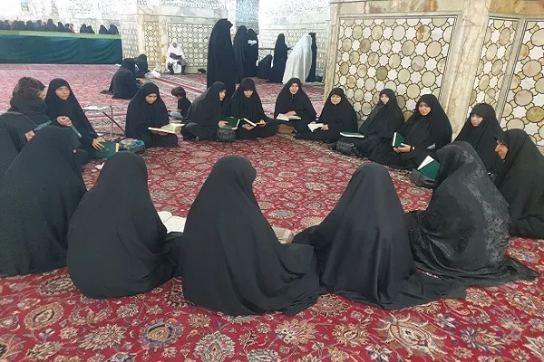 حفاظ جامعةالقرآن به اردوی مشهد اعزام شدند + عکس
