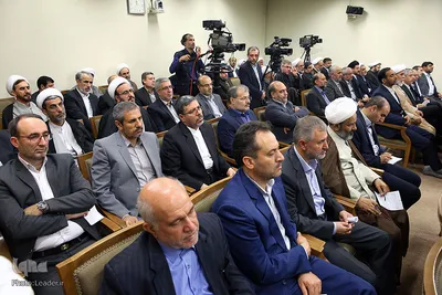 دیدار رئیس و مسئولان قوه قضائیه با رهبر انقلاب