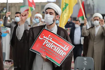 اجتماع حمایت از نهضت مقاومت و مسلمانان فلسطین - شیراز