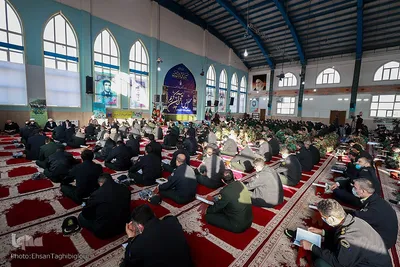 جمع خوانی قرآن توسط نیروهای مسلح در زنجان‎‎