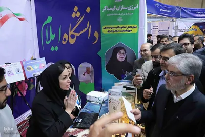 بازدید وزیر علوم، تحقیقات و فناوری از نمایشگاه جشنواره ملی حرکت در دانشگاه تبریز