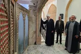 عکس | بازدید نماینده ولی فقیه در کردستان از امامزاده هاجره خاتون