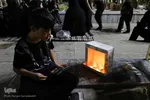 شام غریبان سیدالشهدا(ع) در گلستان شهدای اصفهان