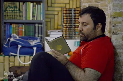 مراسم اعتکاف در مسجد جامع قم