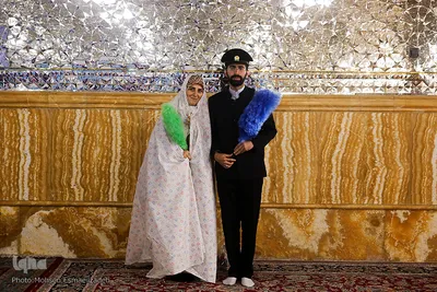 مراسم بیست و چهارمین دوره ازدواج دانشجویی در حرم رضوی
