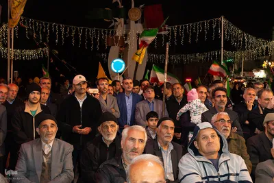 تجمع جامعه قرآنی اصفهان در حمایت از رزمندگان اسلام و جبهه مقاومت
