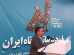 آیین اهتزاز پرچم جشنواره ملی تئاتر کوتاه ارسباران در اهر
