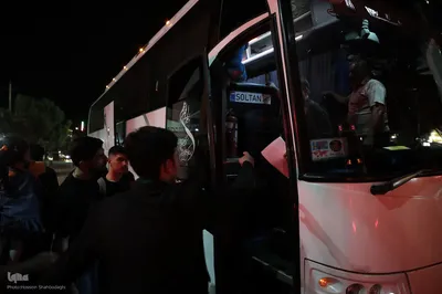 آئین بدرقه خادمان موکب امامزادگان قم مستقر در شهر مقدس سامرا