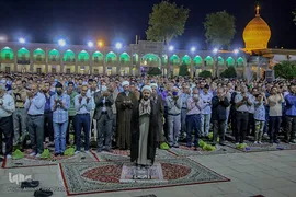 جشن عید بیعت با امام زمان(عج) در حرم شاهچراغ(ع)