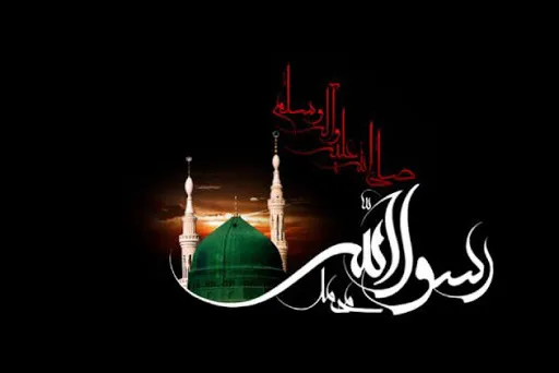 پاکدشت در عزای پیامبر اسلام(ص) غرق در ماتم می‌شود
