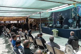 مجلس ترحیم مرحوم آیت الله ناصری در مسجد جامع اصفهان
