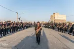 آئین نمادین ورود قافله امام حسین(ع) به دشت کربلا