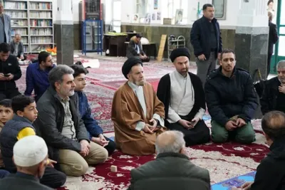 جشن نیمه شعبان مسجد صاحب‌الزمان(ع) خرم‌آباد
