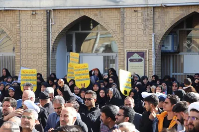 راهپیمایی حمایت از مردم مظلوم غزه و محکومیت رژیم کودک‌کش صهیونیستی‎