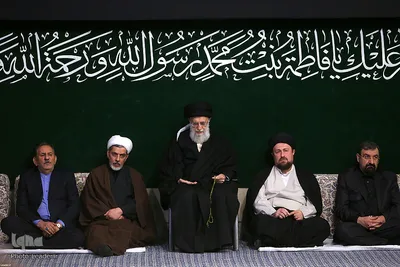 سومین شب عزاداری فاطمیه در حسینیه امام خمینی(ره)