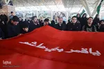 غبار روبی و عطر افشانی مزار مطهر شهدا بمناسبت هفته ی دفاع مقدس- تبریز
