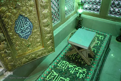 رونمایی از ضریح امامزاده سید احمد و سید محمود (امامزاده سید الصحرا) یزد‎